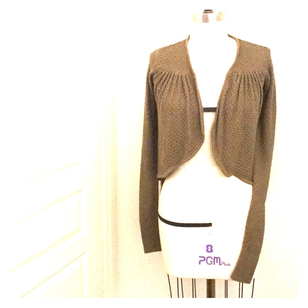 TO THE MAX Open Front Sweater